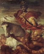 Georeg frederic watts,O.M.S,R.A. The Rider on the White Horse oil painting on canvas